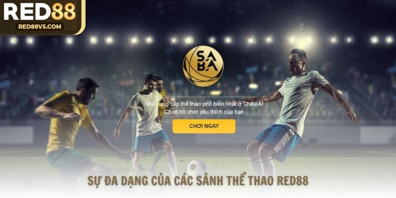 Sự đa dạng của các sảnh thể thao Red88