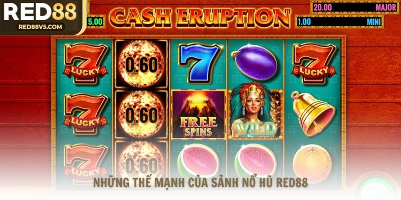 Những thế mạnh giúp sảnh nổ hũ Red88